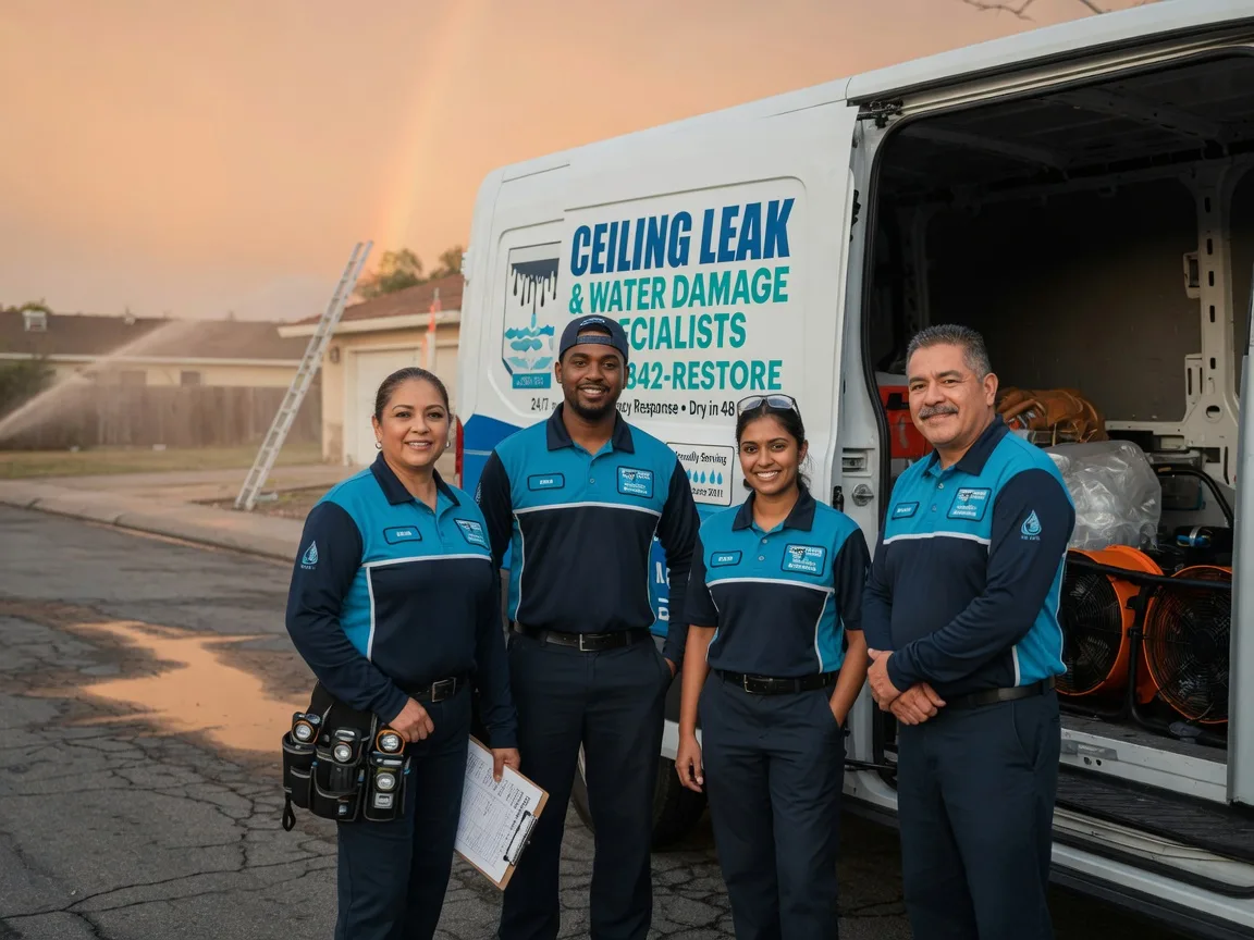 Ceiling Leak Cleanup company in Knoxville, IA